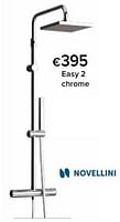 Promotions Easy 2 chrome - Novellini - Valide de 23/02/2024 à 30/06/2024 chez Euro Shop