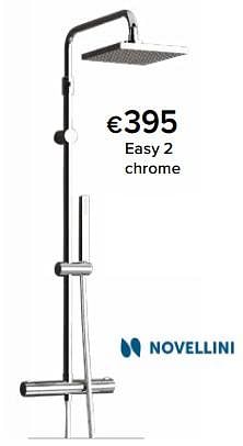 Promotions Easy 2 chrome - Novellini - Valide de 23/02/2024 à 30/06/2024 chez Euro Shop