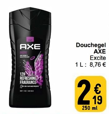 Promoties Douchegel axe - Axe - Geldig van 20/02/2024 tot 26/02/2024 bij Cora
