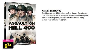 Promoties Assault on hill 400 - Huismerk - Boekenvoordeel - Geldig van 17/02/2024 tot 25/02/2024 bij BoekenVoordeel