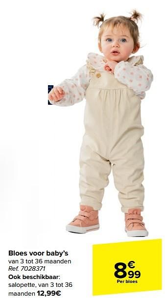 Promoties Bloes voor baby - Tex Baby - Geldig van 21/02/2024 tot 03/04/2024 bij Carrefour