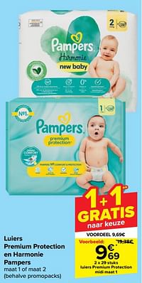Luiers premium protection-Pampers