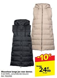 Mouwloze lange jas voor dames-Huismerk - Carrefour 