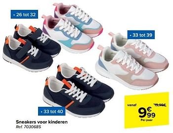 Promotions Sneakers voor kinderen - Tex - Valide de 21/02/2024 à 03/04/2024 chez Carrefour