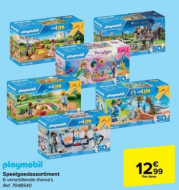 Promotions Speelgoedassortiment - Playmobil - Valide de 21/02/2024 à 03/04/2024 chez Carrefour