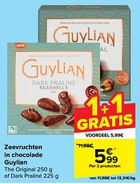 Zeevruchten in chocolade guylian-Guylian