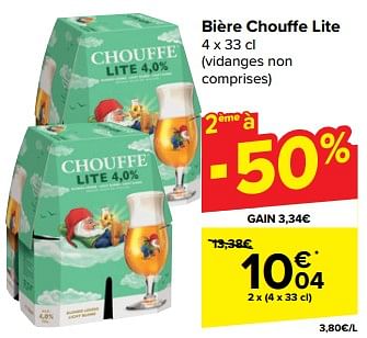 Promoties Bière chouffe lite - Chouffe - Geldig van 21/02/2024 tot 03/04/2024 bij Carrefour