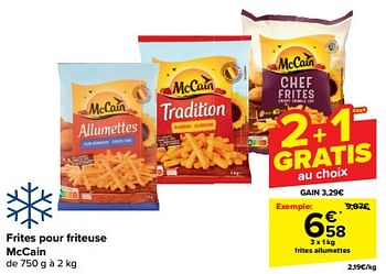 Promoties Frites allumettes - Mc Cain - Geldig van 21/02/2024 tot 03/04/2024 bij Carrefour