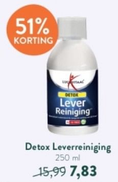 Promoties Detox leverreiniging lucovitaal - Lucovitaal - Geldig van 19/02/2024 tot 17/03/2024 bij Holland & Barret