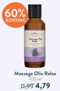 Massage olie relax-De Tuinen