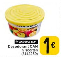 Desodorant can-Dunlop