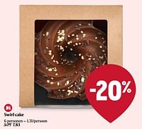 Swirl cake-Huismerk - Delhaize