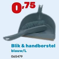 Blik + handborstel-Huismerk - Happyland