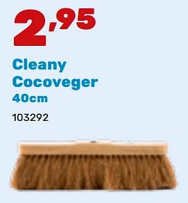 Promoties Cleany cocoveger - Cleany - Geldig van 19/02/2024 tot 30/03/2024 bij Happyland
