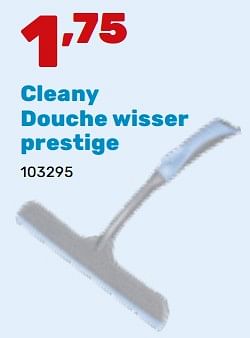 Promoties Cleany douche wisser prestige - Cleany - Geldig van 19/02/2024 tot 30/03/2024 bij Happyland