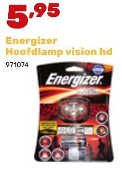 Promotions Energizer hoofdlamp vision hd - Energizer - Valide de 19/02/2024 à 30/03/2024 chez Happyland