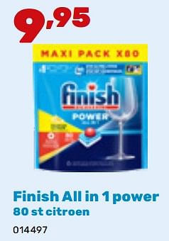 Promotions Finish all in 1 power - Finish - Valide de 19/02/2024 à 30/03/2024 chez Happyland