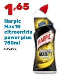 Harpic max10 citroenfris power plus-Harpic
