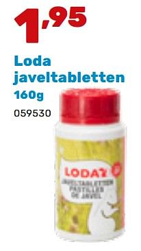 Promotions Loda javeltabletten - Loda - Valide de 19/02/2024 à 30/03/2024 chez Happyland