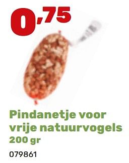 Promoties Pindanetje voor vrije natuurvogels - Huismerk - Happyland - Geldig van 19/02/2024 tot 30/03/2024 bij Happyland
