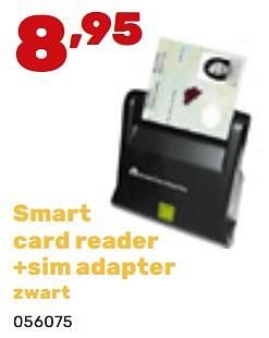 Promoties Smart card reader +sim adapter - Smart - Geldig van 19/02/2024 tot 30/03/2024 bij Happyland