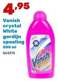 Vanish crystal white gordijn spoeling-Vanish