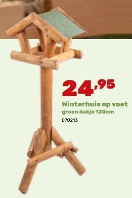 Promoties Winterhuis op voet - Huismerk - Happyland - Geldig van 19/02/2024 tot 30/03/2024 bij Happyland