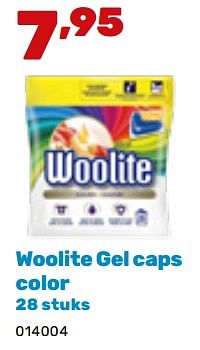 Promoties Woolite gel caps color - Woolite - Geldig van 19/02/2024 tot 30/03/2024 bij Happyland