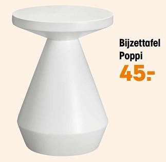 Promotions Bijzettafel poppi - Produit maison - Kwantum - Valide de 19/02/2024 à 25/02/2024 chez Kwantum