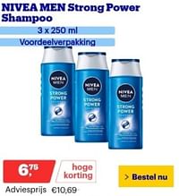 Nivea men strong power shampoo-Nivea