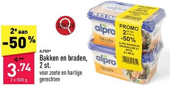 Promotions Bakken en braden - Alpro - Valide de 26/02/2024 à 02/03/2024 chez Aldi