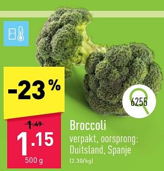 Promoties Broccoli - Huismerk - Aldi - Geldig van 26/02/2024 tot 02/03/2024 bij Aldi