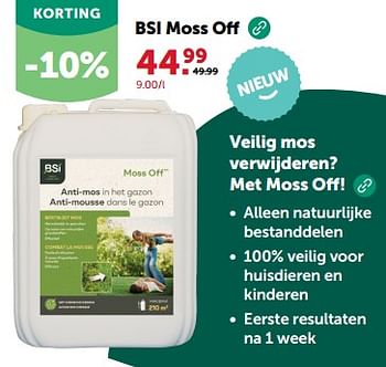 Promoties Bsi moss of - BSI - Geldig van 28/02/2024 tot 10/03/2024 bij Aveve