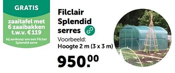 Promoties Filclair splendid serres - Filclair - Geldig van 28/02/2024 tot 10/03/2024 bij Aveve
