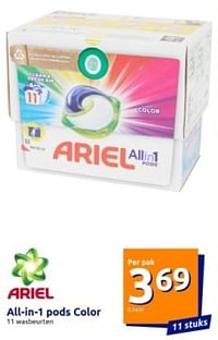 All-in-1 pods color-Ariel