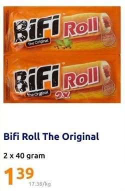 Promoties Bifi roll the original - Bifi - Geldig van 21/02/2024 tot 27/02/2024 bij Action