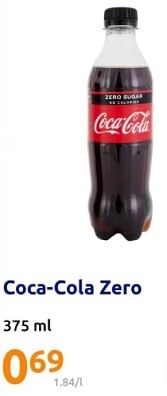 Promotions Coca-cola zero - Coca Cola - Valide de 21/02/2024 à 27/02/2024 chez Action