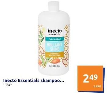 Promoties Inecto essentials shampoo.. - Inecto - Geldig van 21/02/2024 tot 27/02/2024 bij Action