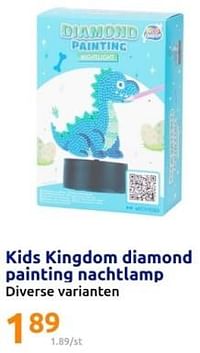 Kids kingdom diamond painting nachtlamp-Huismerk - Action