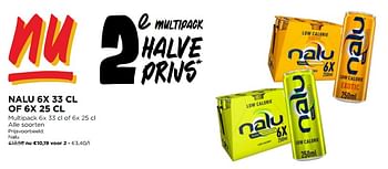 Promoties Nalu multipack - Nalu - Geldig van 21/02/2024 tot 27/02/2024 bij Jumbo