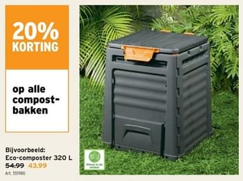 Promoties Eco-composter - Eco+ - Geldig van 14/02/2024 tot 27/02/2024 bij Gamma