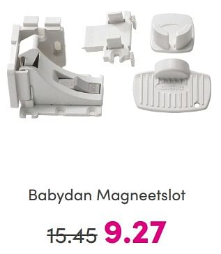 Promoties Babydan magneetslot - Babydan - Geldig van 19/02/2024 tot 26/02/2024 bij Baby & Tiener Megastore