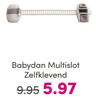 Promoties Babydan multislot zelfklevend - Babydan - Geldig van 19/02/2024 tot 26/02/2024 bij Baby & Tiener Megastore