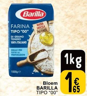 Promoties Bloem barilla tipo 00 - Barilla - Geldig van 27/02/2024 tot 04/03/2024 bij Cora