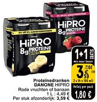 Proteïnedranken danone hipro-Danone