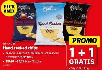 Promoties Hand cooked chips - Snack Day - Geldig van 28/02/2024 tot 05/03/2024 bij Lidl