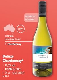 Deluxe chardonnay-Witte wijnen