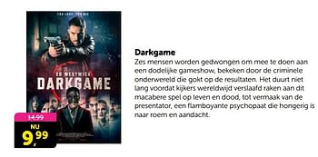 Promoties Darkgame - Huismerk - Boekenvoordeel - Geldig van 24/02/2024 tot 02/03/2024 bij BoekenVoordeel