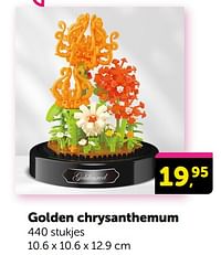 Golden chrysanthemum-Huismerk - Boekenvoordeel
