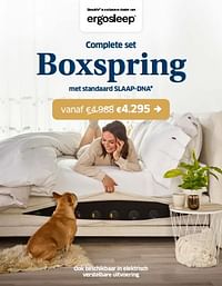 Boxspring met standaard slaap-dna-Huismerk - Sleeplife